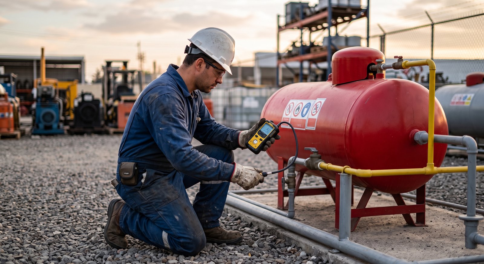 Curso de Verificador de Gas: detección de fugas de gas LP con detector portátil